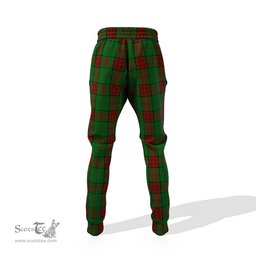 Scottish Maxwell Hunting Clan Family Crest Tartan Joggers Pants