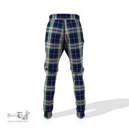 Scottish MacLeod Of Californian Clan Tartan Joggers Pants