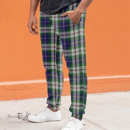 Scottish MacLeod Of Californian Clan Tartan Joggers Pants