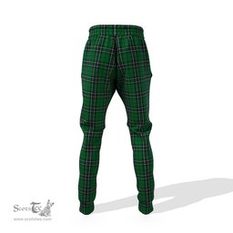 Scottish MacLean of Duart Hunting Clan Tartan Joggers Pants
