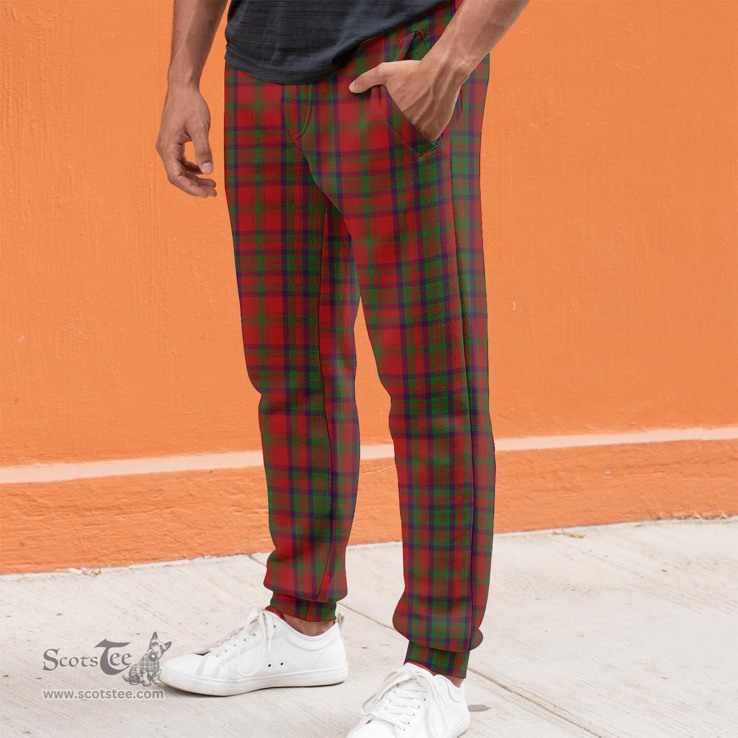 Scottish Matheson Dress Clan Tartan Joggers Pants
