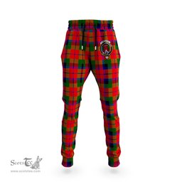 Scottish MacNaughton Modern Clan Family Crest Tartan Joggers Pants