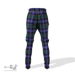 Scottish MacRae Hunting Modern Clan Tartan Joggers Pants