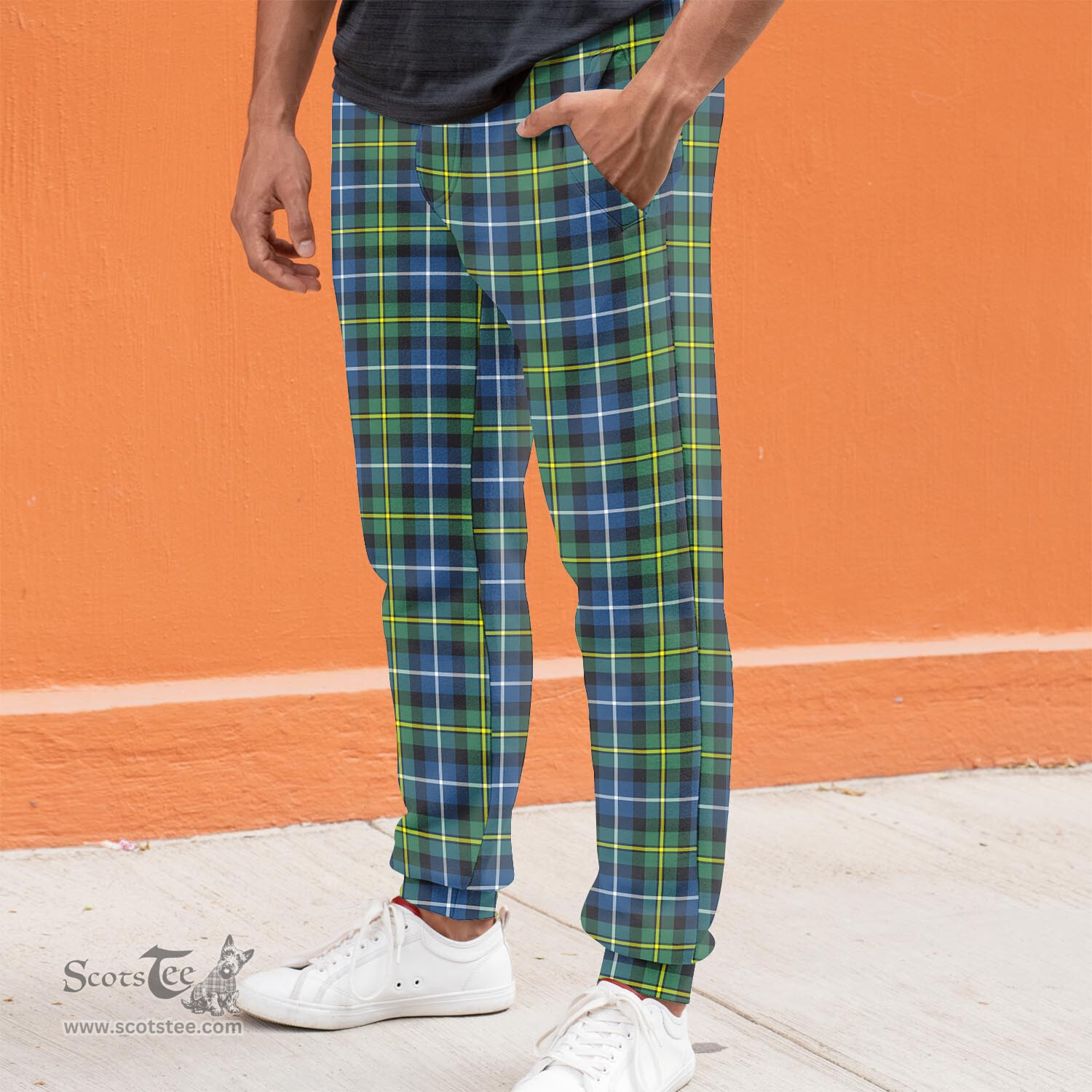 Scottish MacNeil of Barra Ancient Clan Tartan Joggers Pants