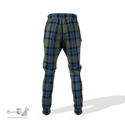 Scottish MacNicol Hunting Clan Family Crest Tartan Joggers Pants
