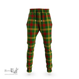 Scottish MacMillan Society of Glasgow Clan Tartan Joggers Pants