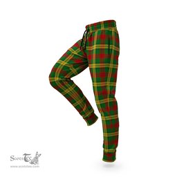 Scottish MacMillan Society of Glasgow Clan Tartan Joggers Pants