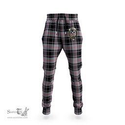 Scottish Moffat Modern Clan Family Crest Tartan Joggers Pants