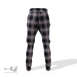 Scottish Moffat Modern Clan Family Crest Tartan Joggers Pants