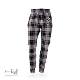 Scottish Moffat Modern Clan Family Crest Tartan Joggers Pants