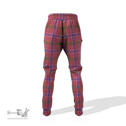 Scottish MacRae Ancient Clan Family Crest Tartan Joggers Pants