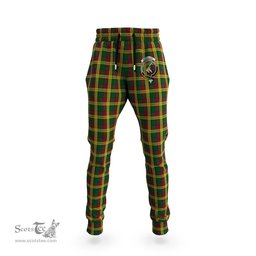 Scottish MacMillan Ancient Clan Family Crest Tartan Joggers Pants