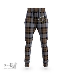 Scottish MacKay Weathered Clan Family Crest Tartan Joggers Pants