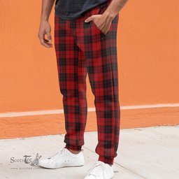 Scottish MacLeod of Raasay Highland Clan Tartan Joggers Pants