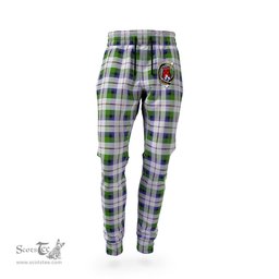 Scottish MacNaughton Dress Clan Family Crest Tartan Joggers Pants