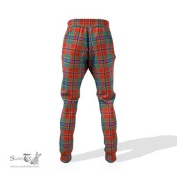 Scottish MacLean of Duart Ancient Clan Family Crest Tartan Joggers Pants