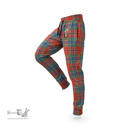 Scottish MacLean of Duart Ancient Clan Family Crest Tartan Joggers Pants