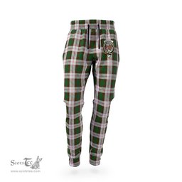 Scottish MacKinnon Dress Clan Family Crest Tartan Joggers Pants