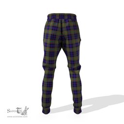 Scottish MacLellan Clan Family Crest Tartan Joggers Pants