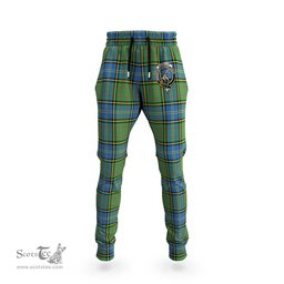 Scottish MacMillan Hunting Ancient Clan Family Crest Tartan Joggers Pants