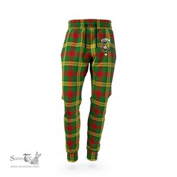 Scottish MacMillan Society of Glasgow Clan Family Crest Tartan Joggers Pants