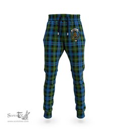 Scottish MacKenzie Clan Family Crest Tartan Joggers Pants