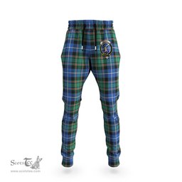 Scottish MacRae Hunting Ancient Clan Family Crest Tartan Joggers Pants