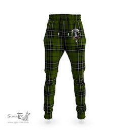 Scottish MacLean Hunting Clan Family Crest Tartan Joggers Pants
