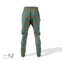 Scottish MacKintosh Hunting Ancient Clan Family Crest Tartan Joggers Pants
