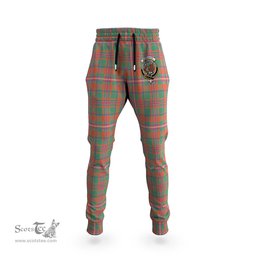 Scottish MacKinnon Ancient Clan Family Crest Tartan Joggers Pants