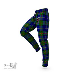 Scottish MacLeod of Harris Modern Clan Family Crest Tartan Joggers Pants