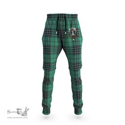 Scottish MacLean Hunting Ancient Clan Family Crest Tartan Joggers Pants