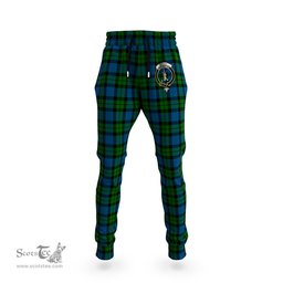 Scottish McCoy Clan Family Crest Tartan Joggers Pants