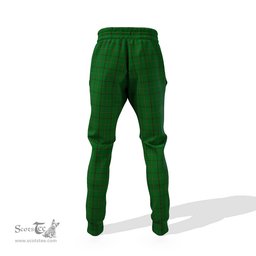 Scottish Mar Tribe Clan Family Crest Tartan Joggers Pants