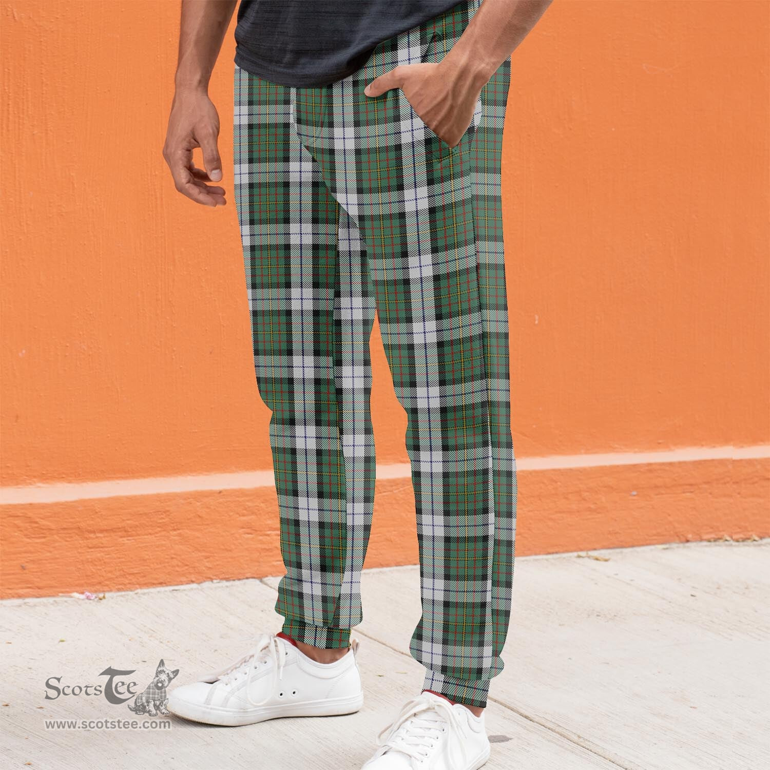 Scottish MacLaren Dress Clan Tartan Joggers Pants