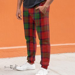 Scottish MacPherson of Cluny Clan Tartan Joggers Pants