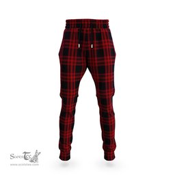 Scottish Menzies Hunting Clan Tartan Joggers Pants