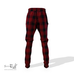 Scottish Menzies Hunting Clan Tartan Joggers Pants