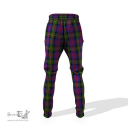 Scottish MacLennan Clan Family Crest Tartan Joggers Pants