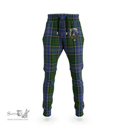 Scottish MacMillan Hunting Clan Family Crest Tartan Joggers Pants