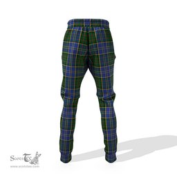 Scottish MacMillan Hunting Clan Family Crest Tartan Joggers Pants