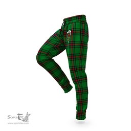 Scottish Primrose Clan Family Crest Tartan Joggers Pants