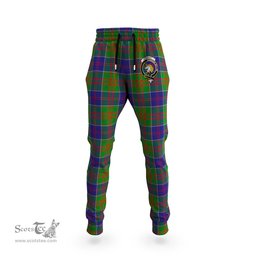 Scottish Stewart of Appin Hunting Modern Clan Family Crest Tartan Joggers Pants