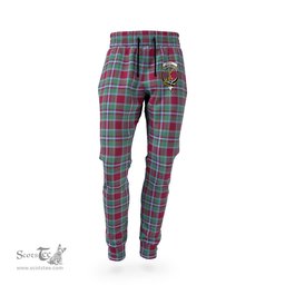 Scottish Spens (Spence) Clan Family Crest Tartan Joggers Pants