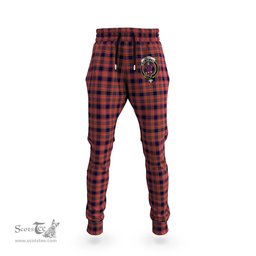 Scottish Ogilvie (Ogilvy) Clan Family Crest Tartan Joggers Pants