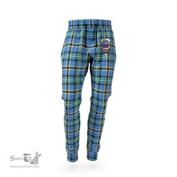 Scottish Weir Ancient Clan Family Crest Tartan Joggers Pants