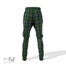 Scottish Scott Green Clan Family Crest Tartan Joggers Pants