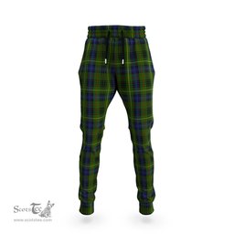 Scottish Stewart Hunting Clan Tartan Joggers Pants