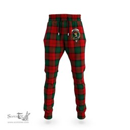 Scottish Stewart of Atholl Clan Family Crest Tartan Joggers Pants