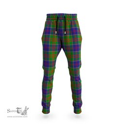Scottish Stewart of Appin Hunting Modern Clan Tartan Joggers Pants